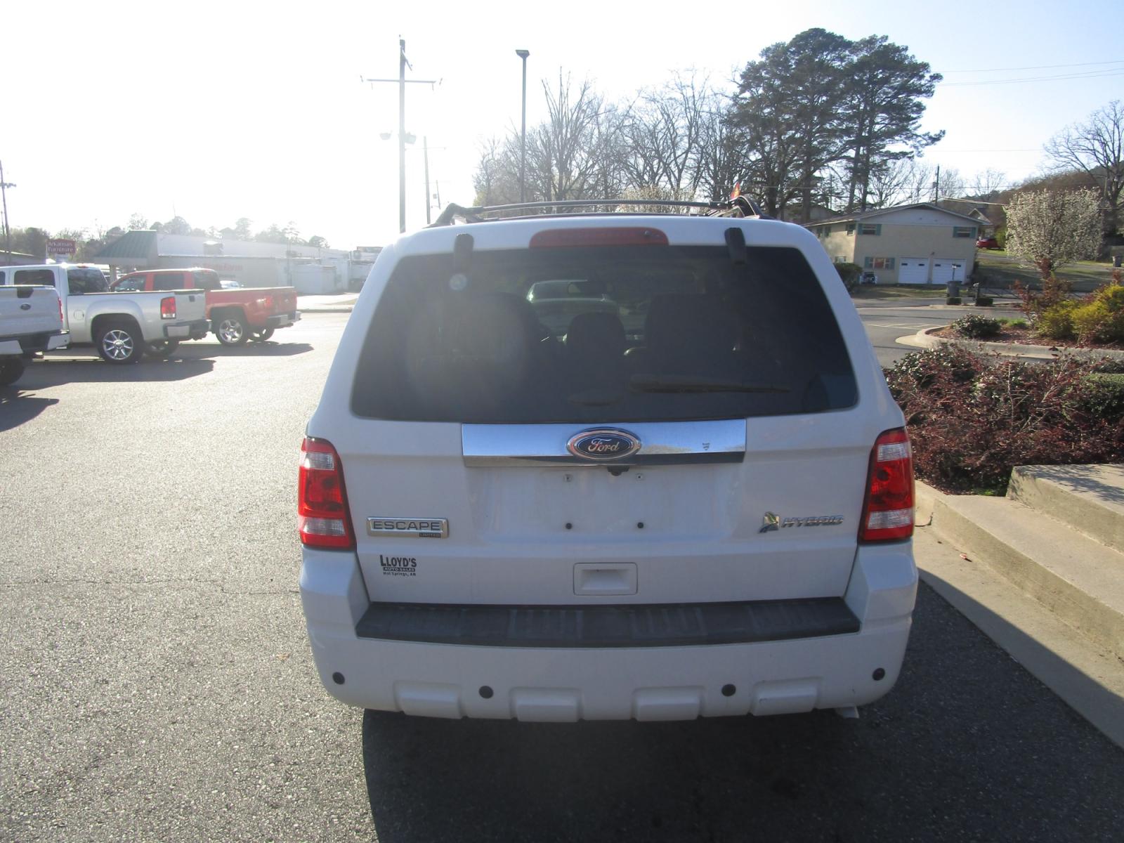 2012 WHITE Ford Escape Hybrid ESCAPE HYBRID (1FMCU4K33CK) , located at 1814 Albert Pike Road, Hot Springs, AR, 71913, (501) 623-1717, 34.494228, -93.094070 - Photo #3